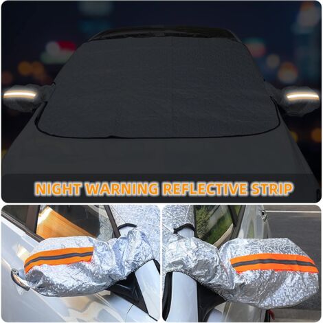 Housse De Pare-brise Magnétique Universelle - Protection Contre Neige, Glace, Soleil Et UV (148x120 Cm)