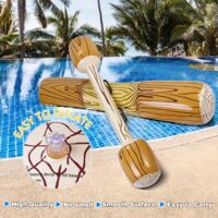 Flotteurs de piscine gonflables pour adultes, lot de 2 chaises longues