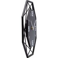 Horloge Murale Silencieuse Ergocar | Design Moderne En Métal | Sans Tic-Tac - Pour Salon, Chambre Ou Bureau