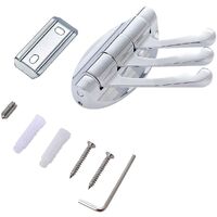 QIFFIY Patère Pliable En Bois Pour Porte De Salle De Bain, Peignoir, Serviette, Manteau, Chambre