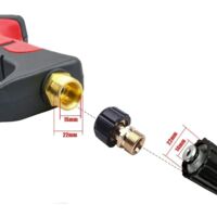 VekAuto Connecteur De Nettoyeur Haute Pression M18 X 1,5 Vers