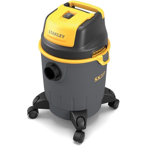 Aspiratore Solidi e Liquidi Stanley SXVC20PE (Potenza assorbita 1200 W,  Capacità fusto 20 l)