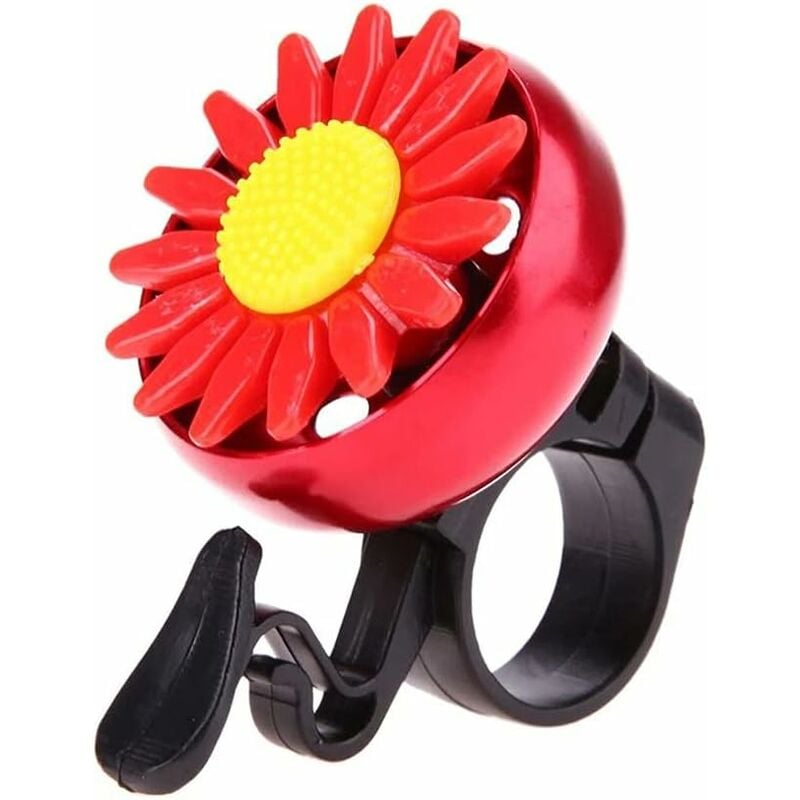 Timbre De Bicicleta Mini Timbre De Bicicleta Advertencia De Manillar De Bicicleta Para Niños Niños Niñas Niños Ciclismo Timbre Anillo Cuerno Anillo Timbre, Accesorios De Bicicleta Niñas Niños, Flor Ro