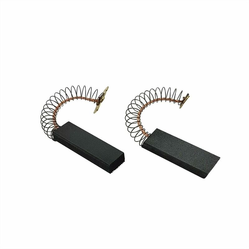 2 Escobillas De Carbón Para Motor 605694-00605694 2956 Escobillas De Carbón Aptas Para Lavadoras Bosch, Siemens, Constructa, Neff 12,5 X 5 X 42 Mm - Carbón