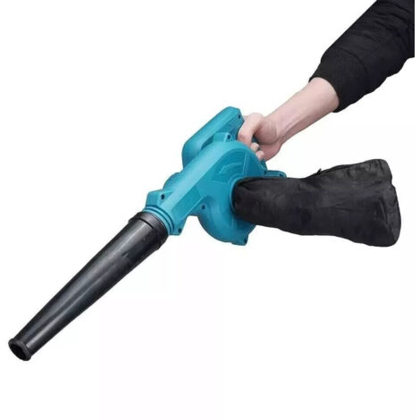 Soffiatore Foglie A Doppia Batteria 48V - Turbo Ventola Per Auto, Giardino E Esterni - Potente E Senza Fili - Foto 10