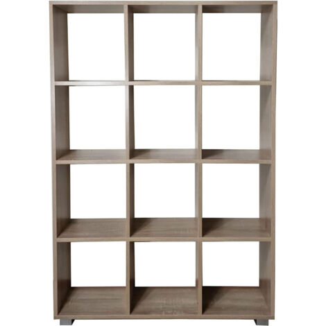 Credenza Armadio In Legno Multistrato Rovere Marrone - 91x29,5x75 Cm - Mobile Con Ante Per Soggiorno, Cucina O Ufficio