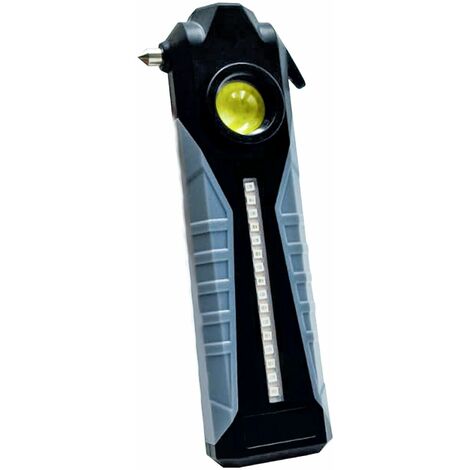 VELAMP Projecteur rechargeable DOOMSTER TREKK anti black out LED CREE 10W  735 lumen + lanterne pas cher 
