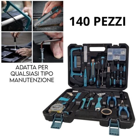 Valigetta set 171 utensili da 1/4, 3/8” e 1/2 Fasano Tools