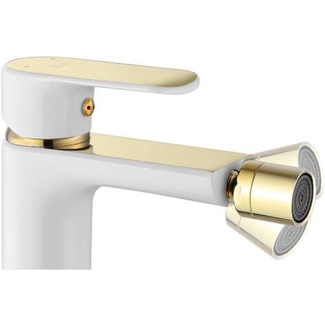 Robinet De Bidet Rea Bloom White Or