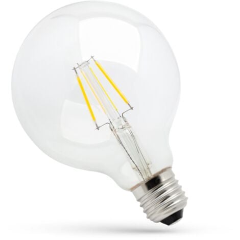 Lampe à ampoule LED pour basse tension 8W, E27, 4000K, 12-24V AC/DC,  lumière neutre