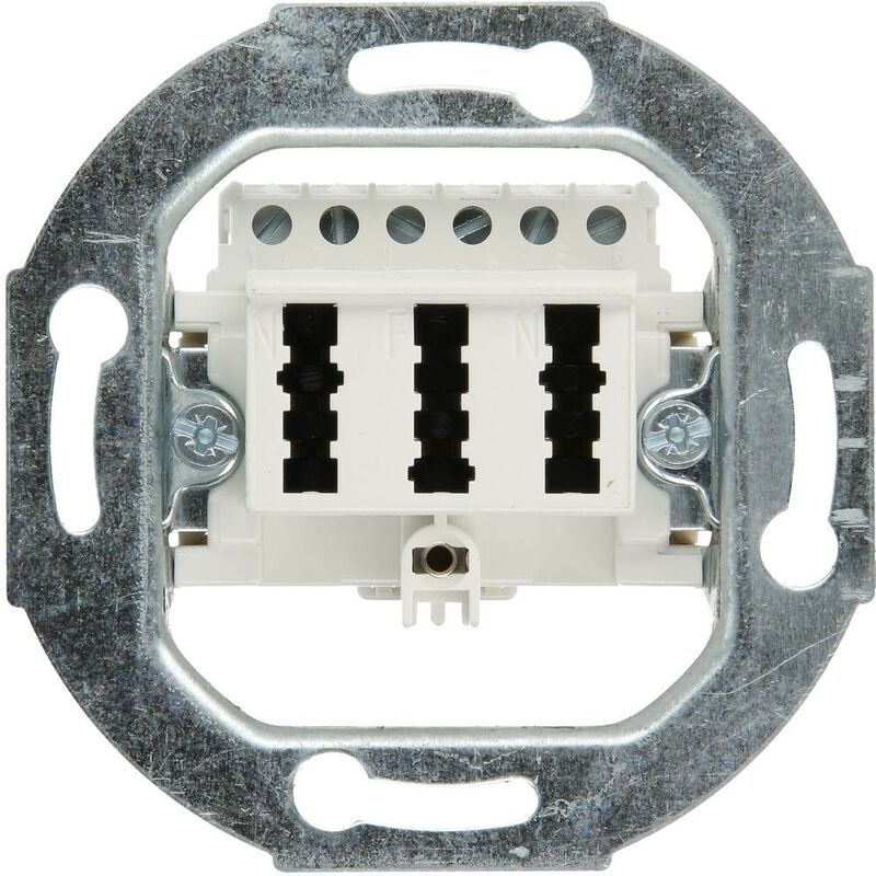 Caja De Conexiones FLAIR TAE-NFN Negra, Sin Marco