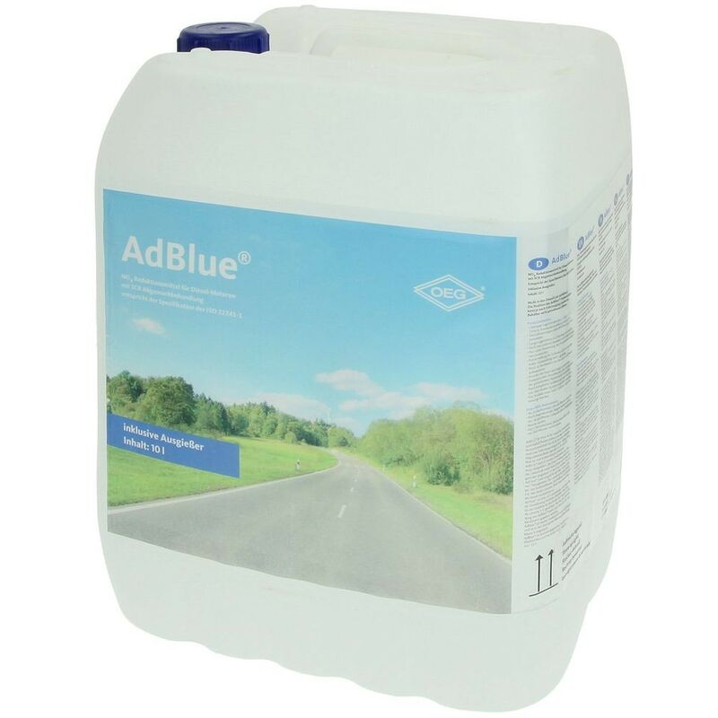 Tratamiento de los Gases de Escape Diesel AdBlue 10 l Total, ad blue 10  liter 