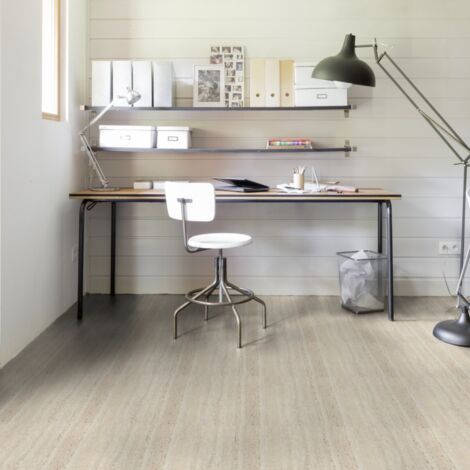 Gerflor – Dalle de sol PVC adhésive effet pierre travertin – 2,22 m² – Pose rapide sur sol lisse – Compatible pièces humides – Antidérapante