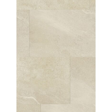 Dalle de sol PVC clipsable sous couche intégrée effet pierre sandy stone GERFLOR - 2.04 m²