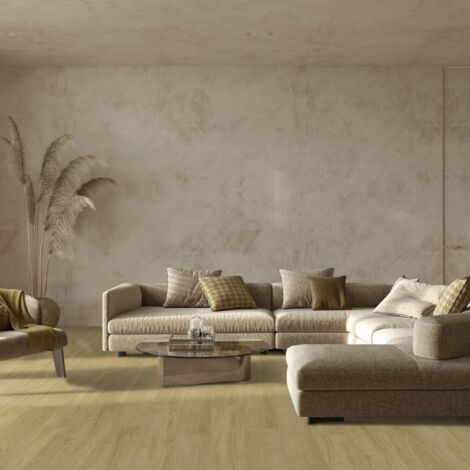 Lame de sol PVC prête à poser sous couche intégrée  effet bois madera miel GERFLOR - 2.97 m²