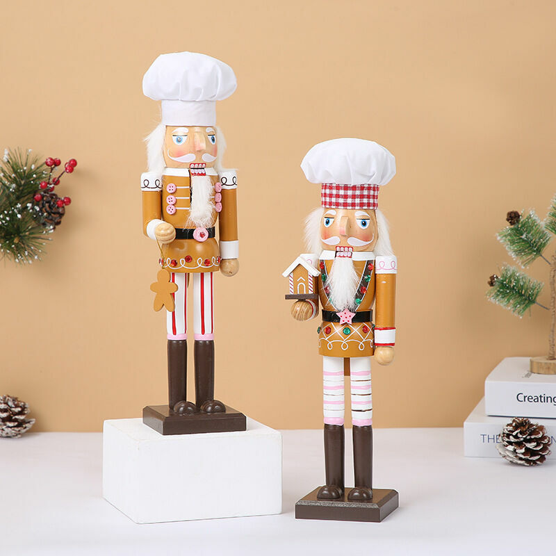 Set Of Three Painted Metal Nutcrackers - One Each Design, 1 - Baker's