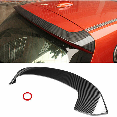 Carbon Fiber Coul P Style Car Rear Roof Spoiler Rear Wing Lip
