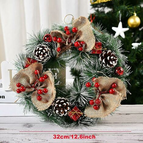 Synthetic Resin Wicker Heart Shaped Hanging Ornament Wreath Rattan Party  Decor 