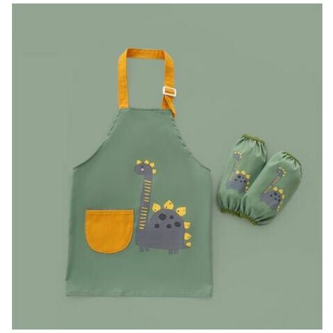 Kids Waterproof Apron Kids Chef ApronChild Cooking Apron Kid Painting ...