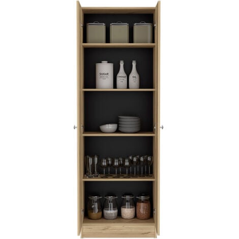 Armoire multifonctionnelle Z 60, avec deux portes et étagères intérieures
