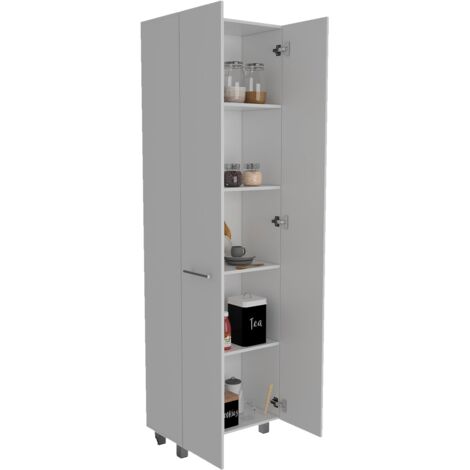 Armoire Baleare avec cinq étagères et deux portes