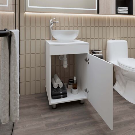 Loli meuble de salle de bain avec lavabo intégré (1/5)