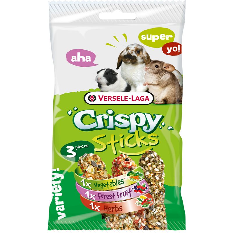 Crispy Sicks Herbivores Triple Variety Pack 165G