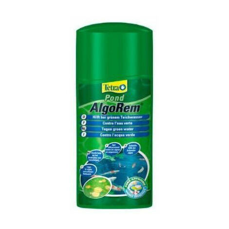 Tetra Pond AlgoRem 250 ml, Agisce Rapidamente e in Modo Mirato Contro Il Fenomeno dell’Acqua Verde (Alghe Sospese)