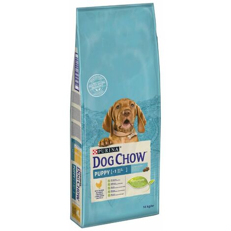 cibo per il sapore di pollo cucciolo Chow Dog Chow - 14 kg