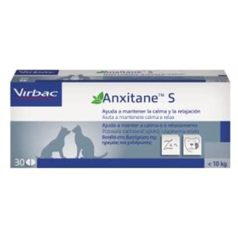 Virbac Dog e Cat Anxitane Small - Virbac Dog e Cat Anxitane Small - Confezione Da 30 Compresse (1/4)