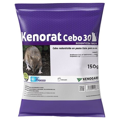 Kenogard Kenorat CEBO 30, Brodifacoum, Case 150 Gr