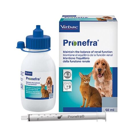 Produktbild von Pronefra Nierenunterstützung Für Hunde & Katzen - 180 Ml Für Chronische Nierenprobleme