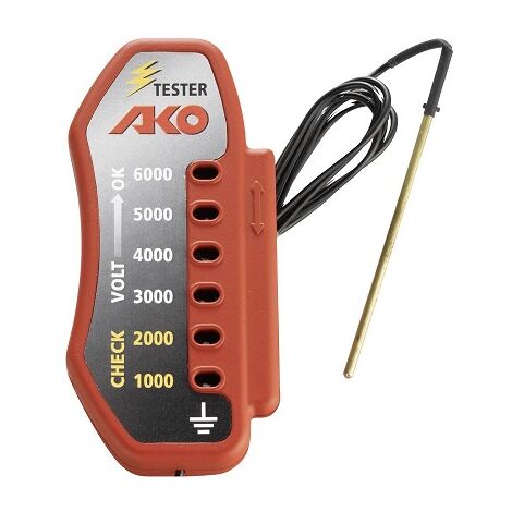 AKO Tensiometro Currente Controllo per recinzioni. Processore fino a 6000V