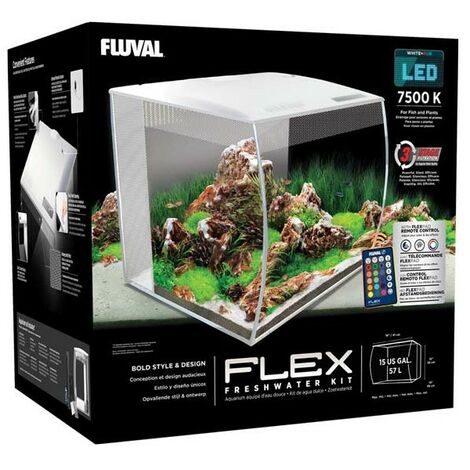 Flex Flex Aquarium 57 L Blanco
