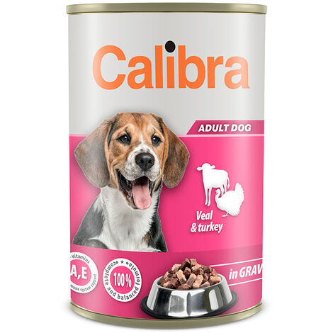 Calibra Dog Premium Ternera e Turchia in Salsa 12x1240G ND