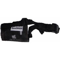 Bozal Nylon San Dimas Negro nero per cani - taglia M