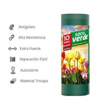 Garbage della borsa verde da 120 litri