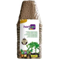 Biodegradable quadrato marrone marrone fiore 8 x 8 - 18 unitМК