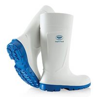 Stivale a base di steplite x solidgrip, settore alimentare, presa alta in bagnato, bianco, taglia 43
