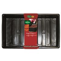Vilmorin lotto di 2 piatti di semina 38 x 24 x 10 cm + coperture 38 x 24 x 8 cm
