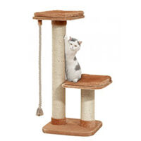 K Cashboard di albero gatto grande 56 x 56 x 122 cm beige