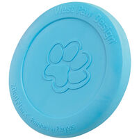West Paw Toy Zogoflex Zisc L 22cm Turquoise Blue