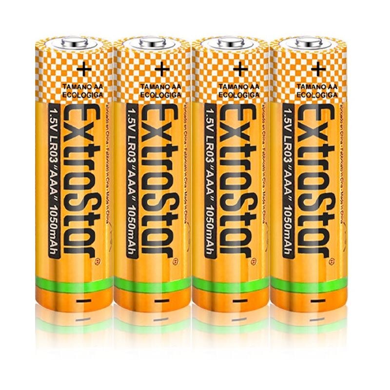 ExtraStar AA Alkaine Batteries,  1.5V, 4 pieces