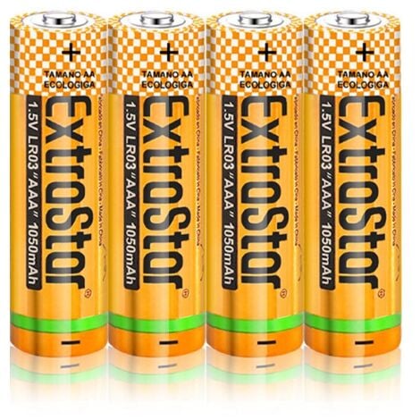 ExtraStar AA Alkaine Batteries,  1.5V, 4 pieces