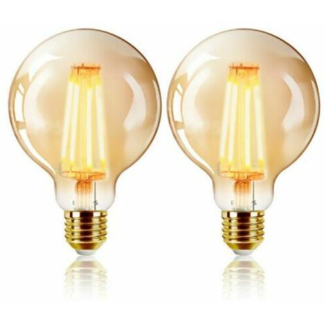 Philips 2 pcs Lampes rétro , ampoule E27 , LED, lampe Vintage pour