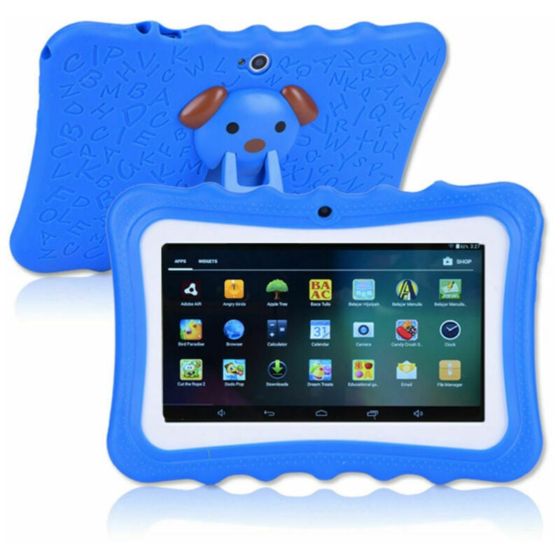 Tableta para niños de 7 , tableta Android, Pc, 8GB Rom, resolución de 1024600, Wifi, tableta para niños, Pc azul, otro accesorio de automatización del hogar