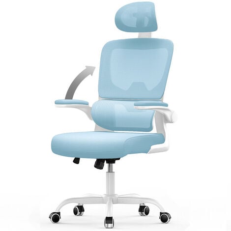 Hbada Bürostuhl (atmungsaktive elastische Sitzkissen, verstellbare
