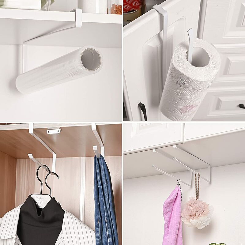 Portarotolo Carta Da Cucina In Piedi - Oro Rosa, Senza Installazione, Per Cucina E Bagno