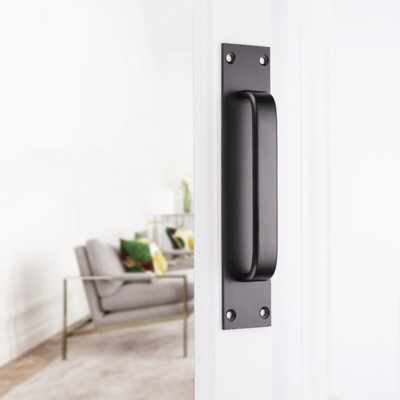 Maniglia porta scorrevole incorporata, moderno armadio da cucina Pull  Hardware Barn Door Tira maniglie swing porta pieghevole maniglia mano mano  mano -  Italia