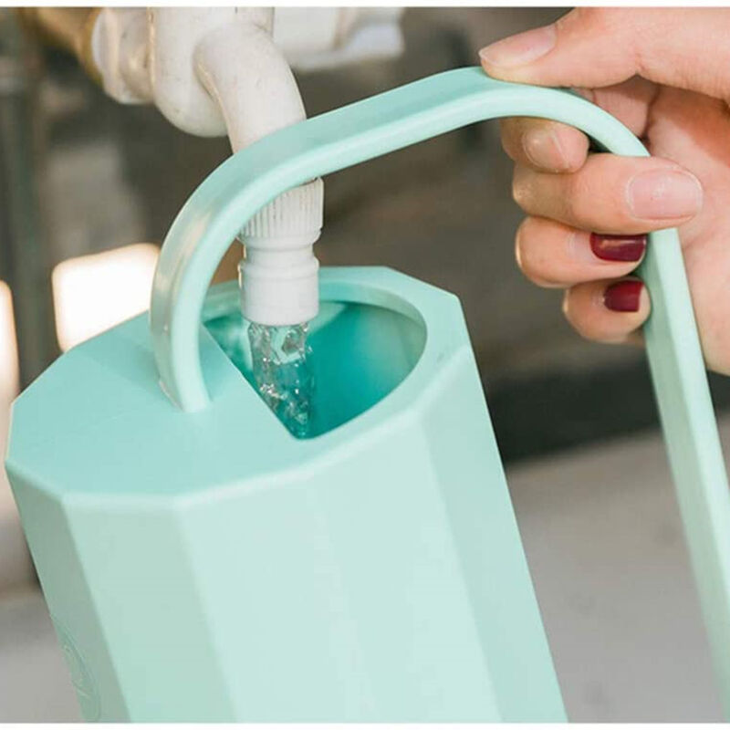 Annaffiatoio In Acciaio Inox 1,5 Litri Con Beccuccio Lungo - Moderno E Spazzolato Per Piante Da Interno/Esterno - 2